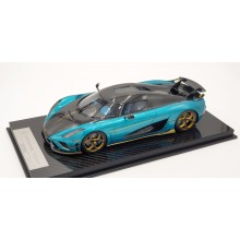 Koenigsegg Regera Peacock Blue - Limited 500 pcs by FrontiArt (Special Price)
